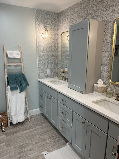 bathroom design trends- the furnished kitchen remodeling