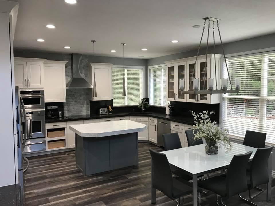 open concept kitchen, denver kitchen remodel- the furnished kitchen remodeling