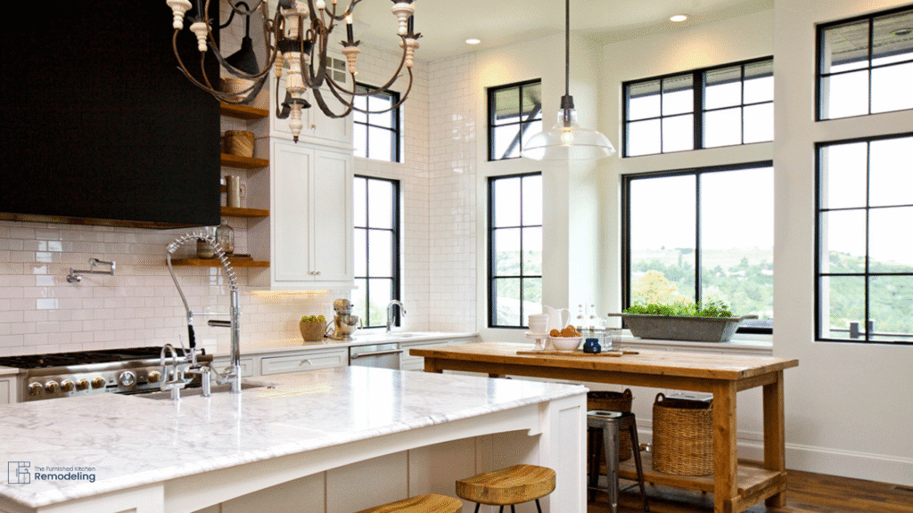 kitchen remodel denver- the furnished kitchen remodeling windows